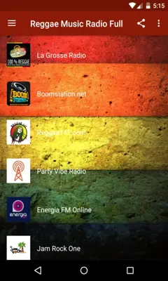 Reggae Music Radio Full Free android App screenshot 3